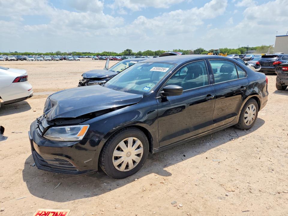 2015 Volkswagen Jetta მანქანა იყიდება აუქციონზე, vin: 3VW2K7AJ9FM333948, აუქციონის ნომერი: 62656356