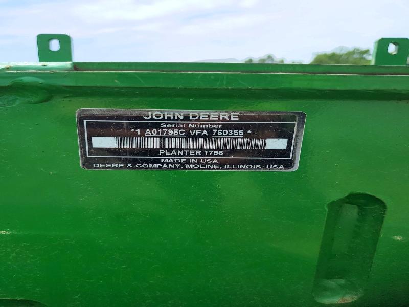 Продаж на аукціоні авто 2015 John Deere 1795, vin: 1A01795CVFA760355, номер лоту: 61234546