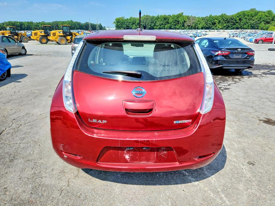 60259336 :رقم المزاد ، JN1AZ0CP5CT023489 vin ، 2012 Nissan Leaf مزاد بيع