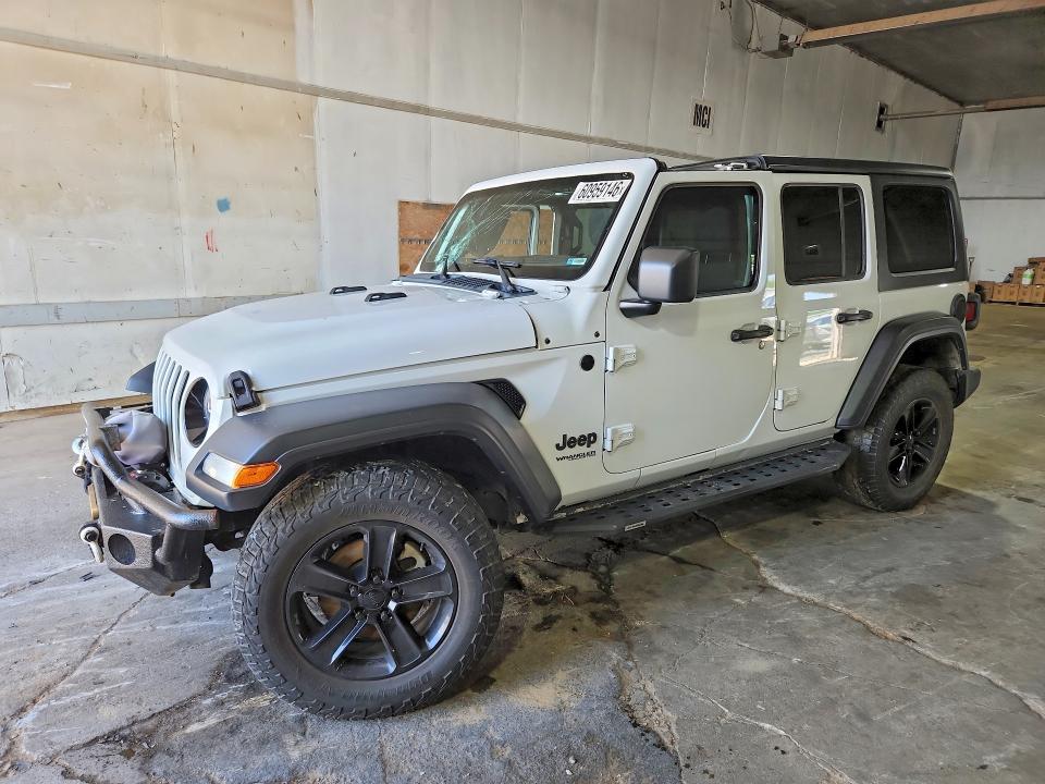 Auction sale of the 2021 Jeep Wrangler Unlimited, vin: 1C4HJXDG4MW522570, lot number: 60959146