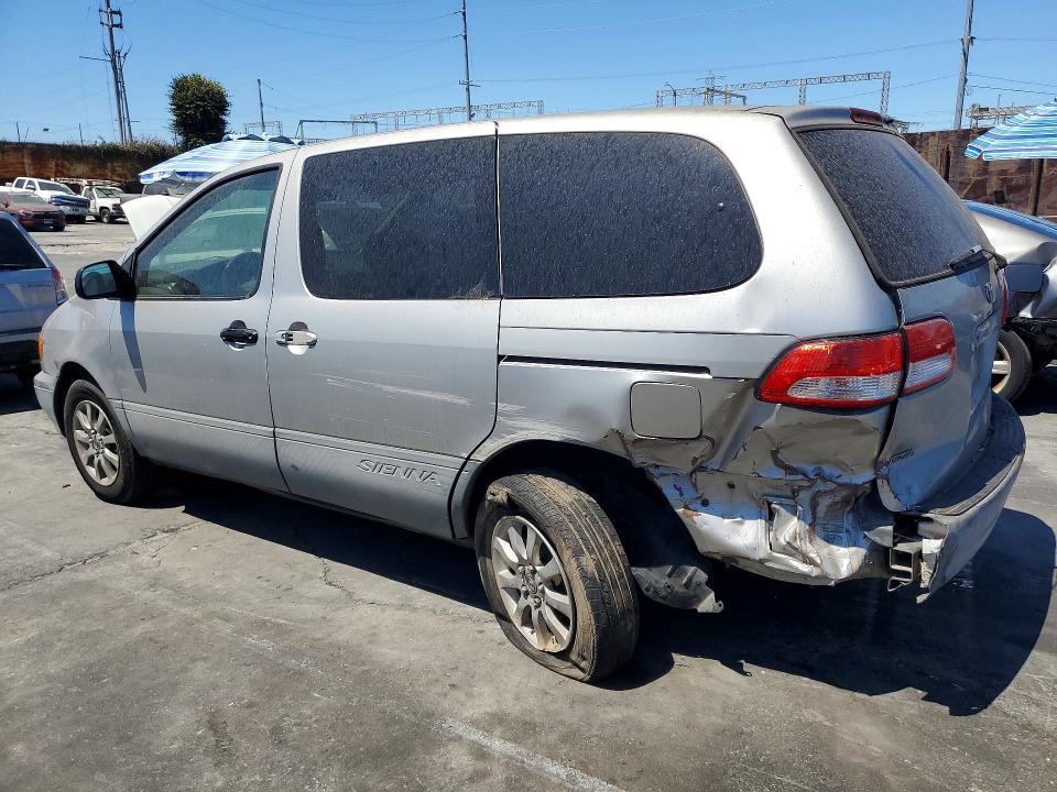 62254856 :رقم المزاد ، 4T3ZF19C41U374598 vin ، 2001 Toyota Sienna مزاد بيع