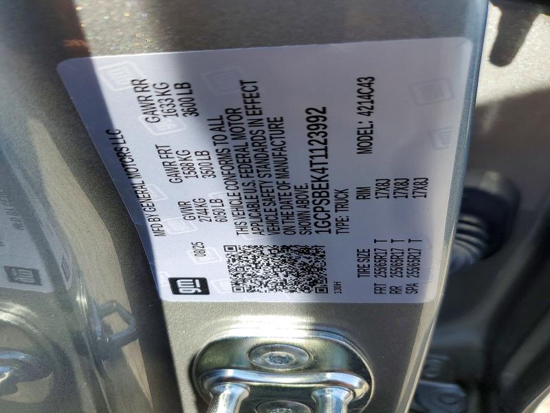 Продажа на аукционе авто 2026 Chevrolet Colorado, vin: 1GCPSBEK4T1123992, номер лота: 60862406