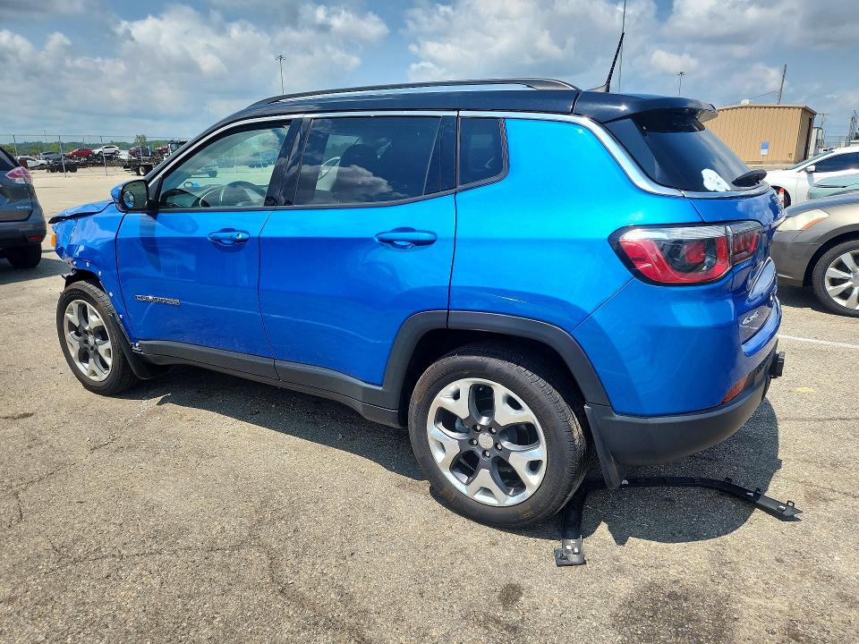 2018 Jeep Compass მანქანა იყიდება აუქციონზე, vin: 3C4NJDCB8JT397985, აუქციონის ნომერი: 61230016