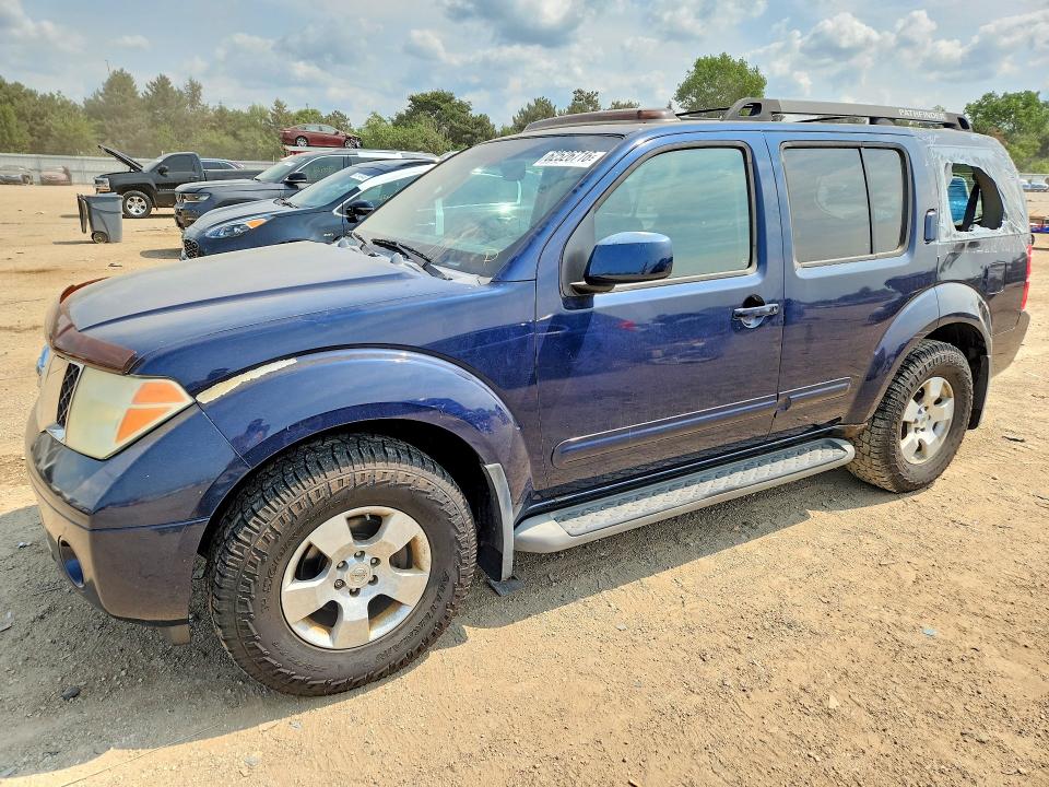62526716 :رقم المزاد ، 5N1AR18W17C615153 vin ، 2007 Nissan Pathfinder مزاد بيع