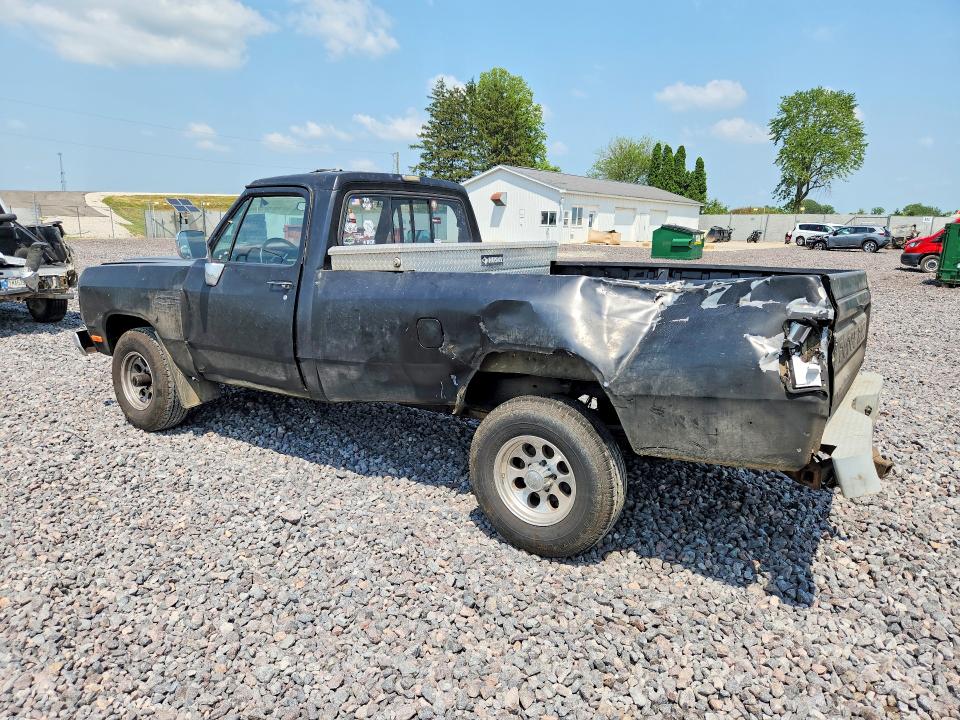 1989 Dodge W-series მანქანა იყიდება აუქციონზე, vin: 1B7HM06Y7KS105548, აუქციონის ნომერი: 61200856