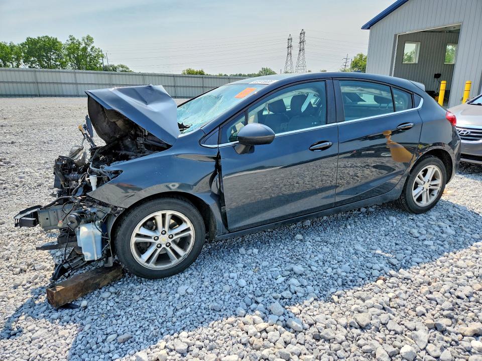 60915636 :رقم المزاد ، 3G1BE6SM1HS591546 vin ، 2017 Chevrolet Cruze مزاد بيع