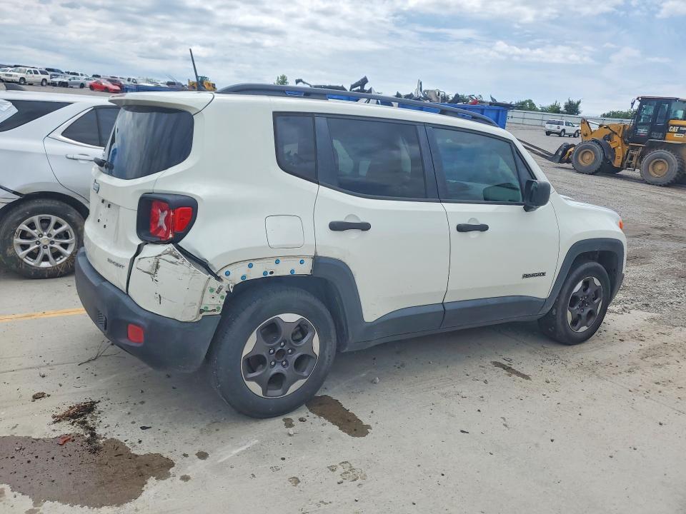 Продажа на аукционе авто 2017 Jeep Renegade, vin: ZACCJAAH7HPG09337, номер лота: 60796076