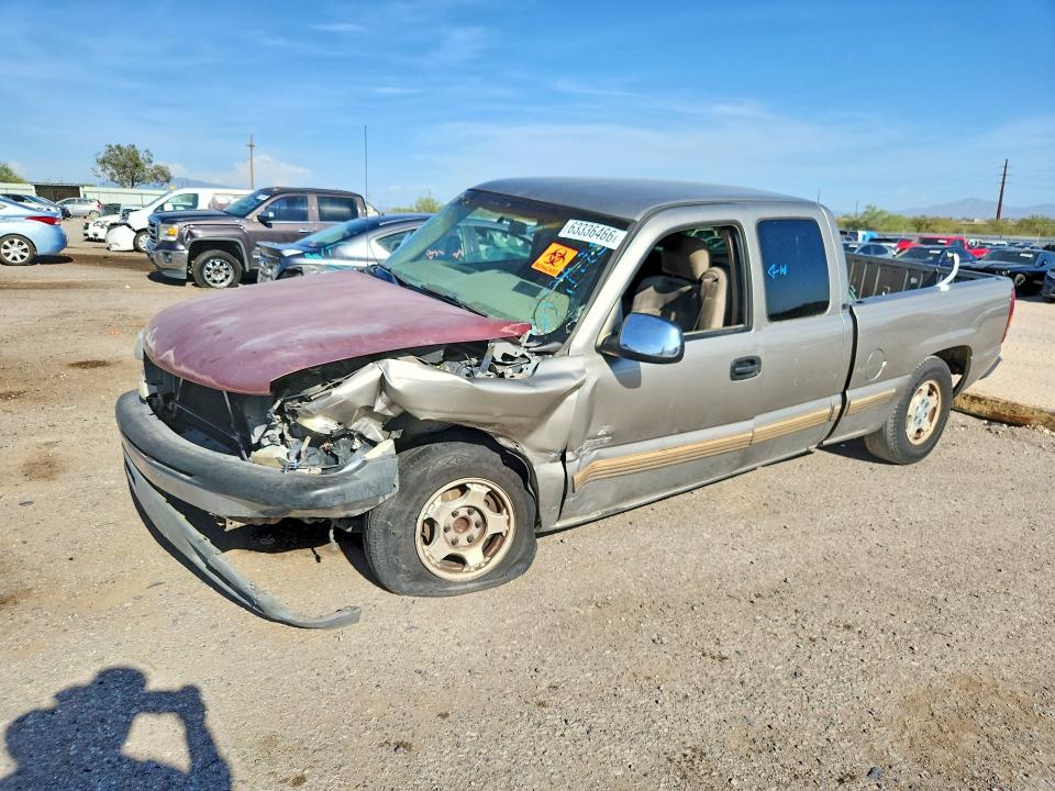 63336466 :رقم المزاد ، 2GCEC19V411307825 vin ، 2001 Chevrolet Silverado مزاد بيع