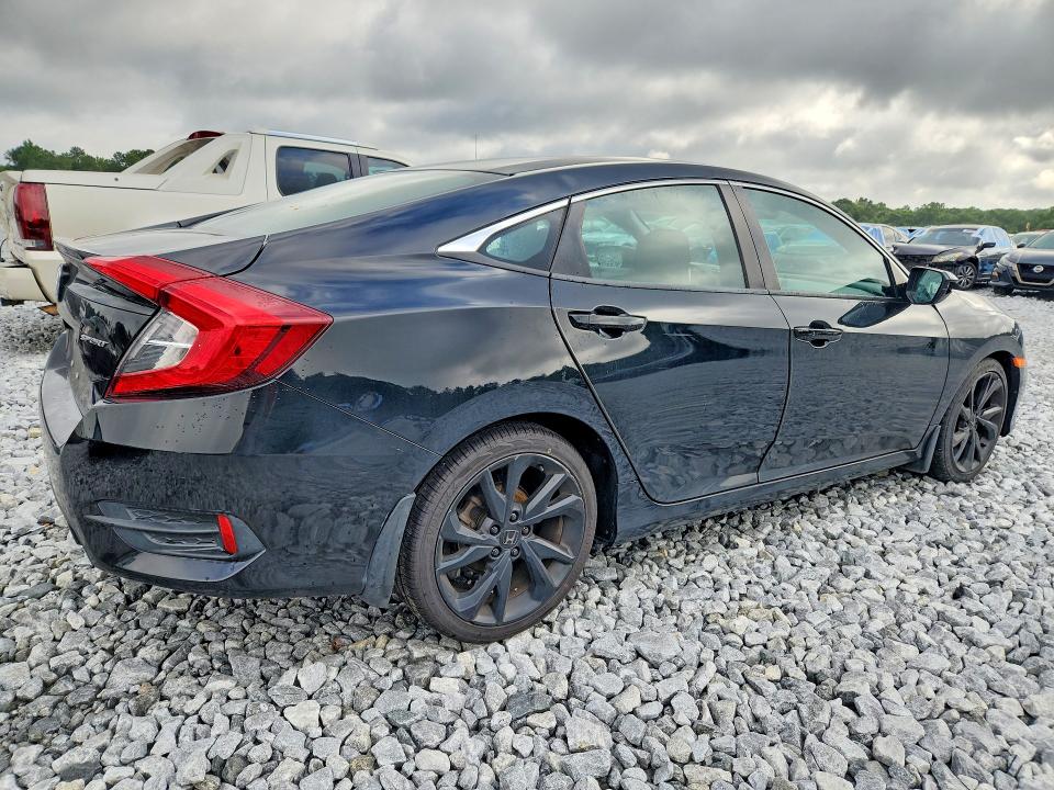 2020 Honda Civic მანქანა იყიდება აუქციონზე, vin: 19XFC2F86LE015740, აუქციონის ნომერი: 62296396