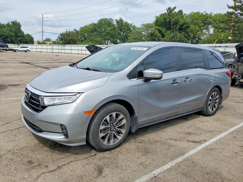 Auction sale of the 2021 Honda Odyssey, vin: 5FNRL6H72MB007185, lot number: 62683166