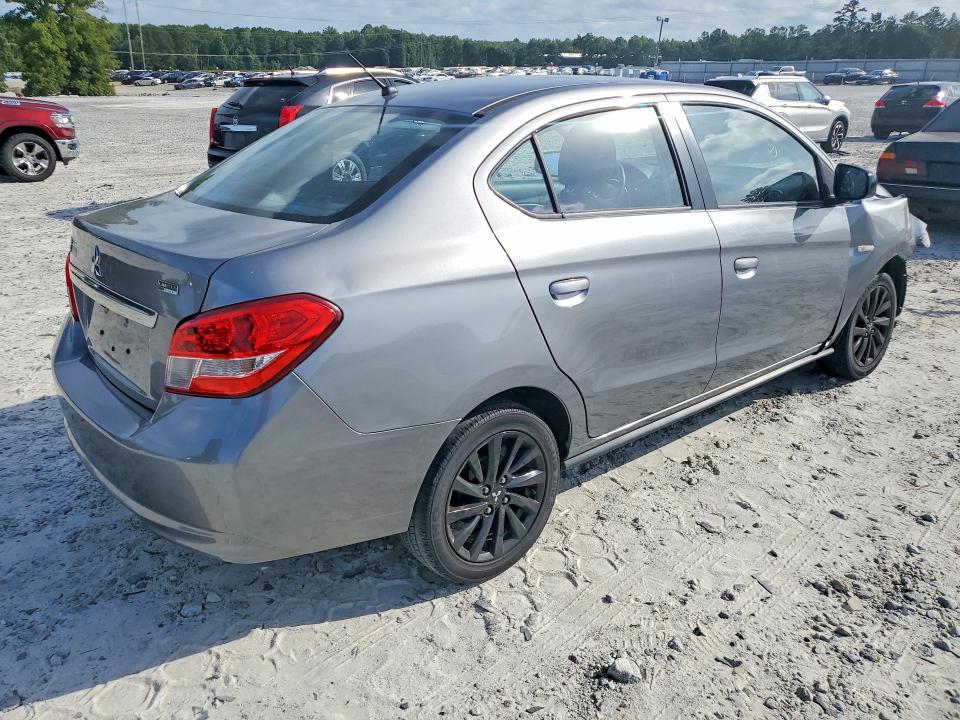 61673836 :رقم المزاد ، ML32F4FJ3LHF07355 vin ، 2020 Mitsubishi Mirage مزاد بيع