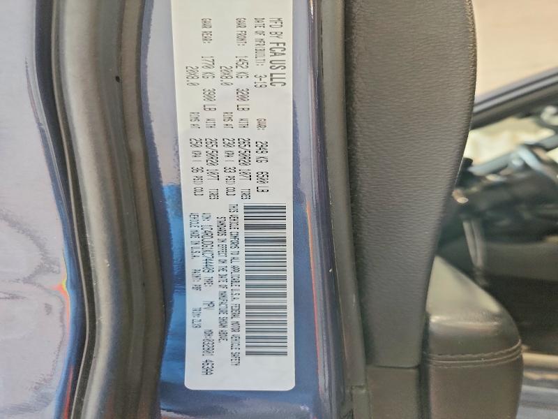 59772306 :رقم المزاد ، 1C4RDJDG1KC744409 vin ، 2019 Dodge Durango مزاد بيع