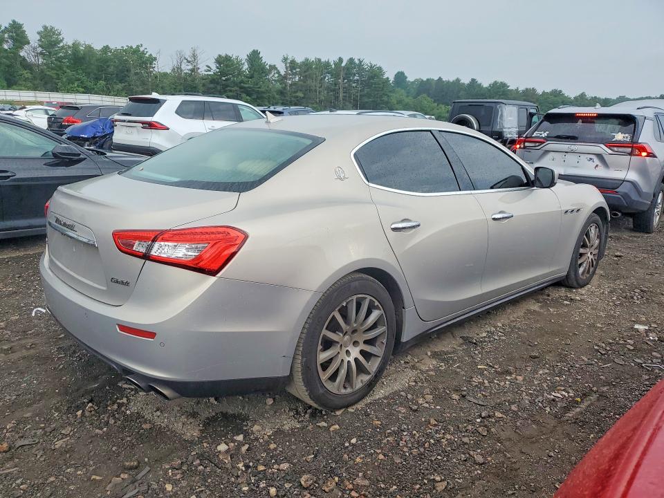 2014 Maserati Ghibli მანქანა იყიდება აუქციონზე, vin: ZAM57RTA8E1086634, აუქციონის ნომერი: 59607826