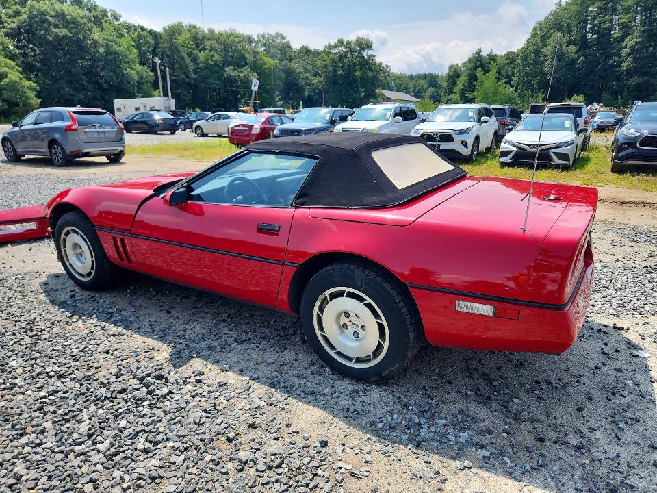 61620356 :رقم المزاد ، 1G1YY6784G5905325 vin ، 1986 Chevrolet Corvette مزاد بيع