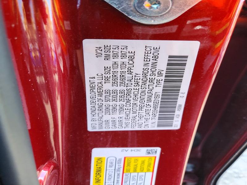 Продаж на аукціоні авто 2025 Honda Cr-v, vin: 7FARS5H89SE015971, номер лоту: 60891546