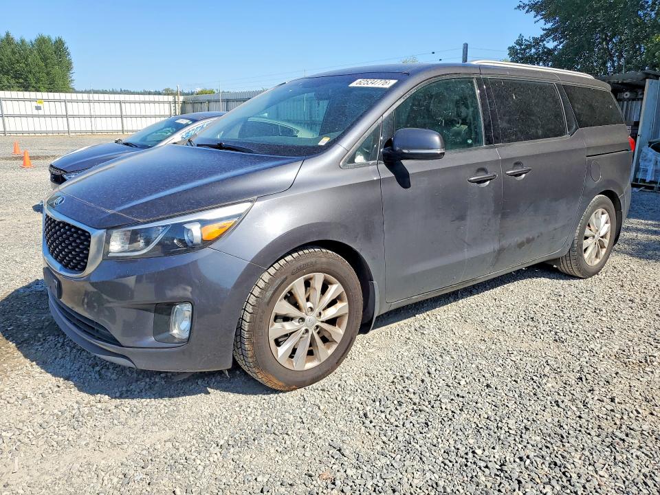 62534776 :رقم المزاد ، KNDMC5C11G6187251 vin ، 2016 Kia Sedona مزاد بيع