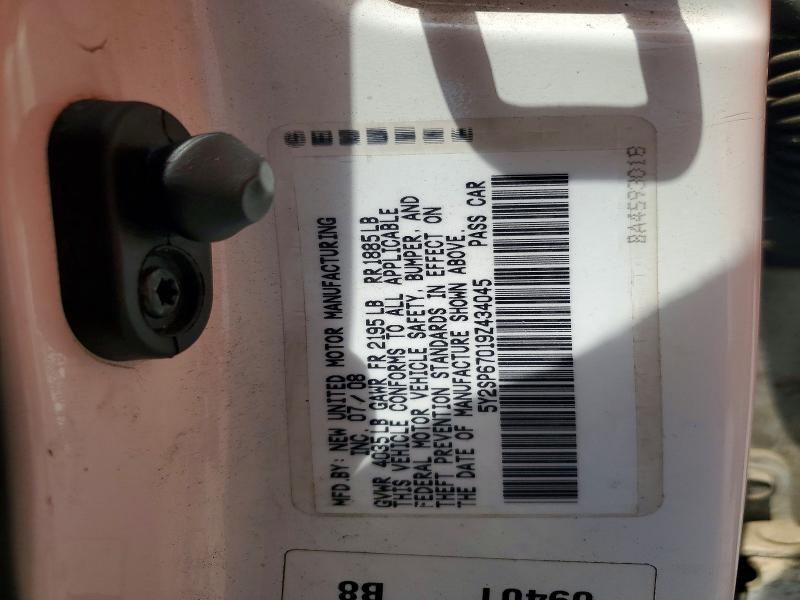 Продажа на аукционе авто 2009 Pontiac Vibe, vin: 5Y2SP67019Z434045, номер лота: 60815576