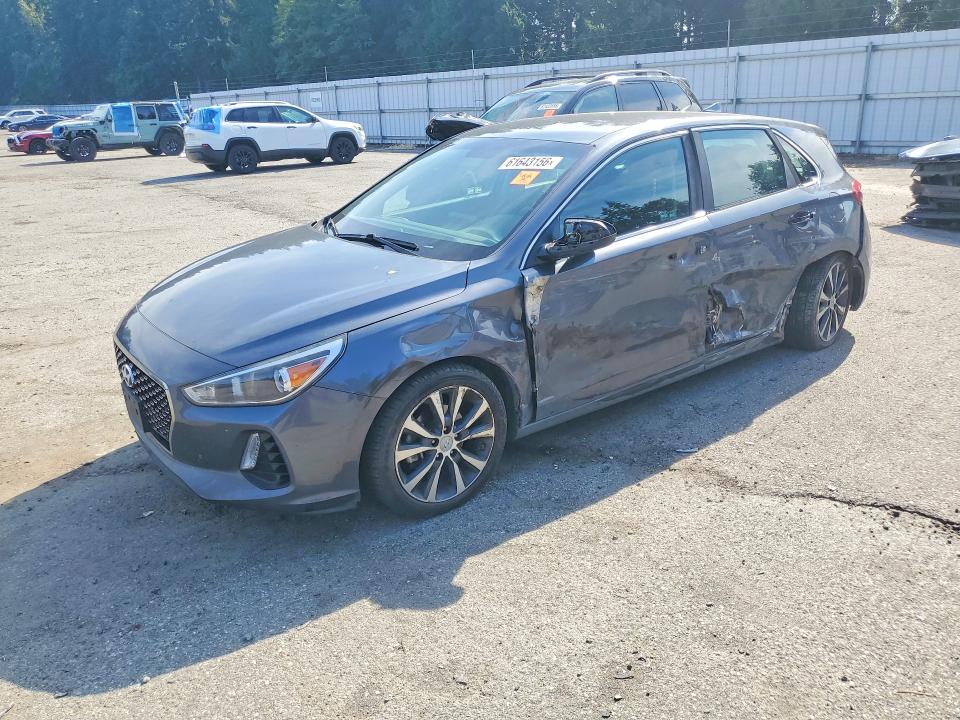 61643156 :رقم المزاد ، KMHH35LE5KU102447 vin ، 2019 Hyundai Elantra Gt مزاد بيع