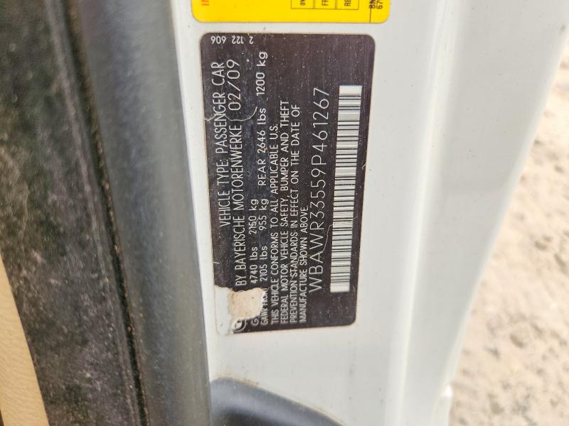 Продаж на аукціоні авто 2009 Bmw 328, vin: WBAWR33559P461267, номер лоту: 59628726