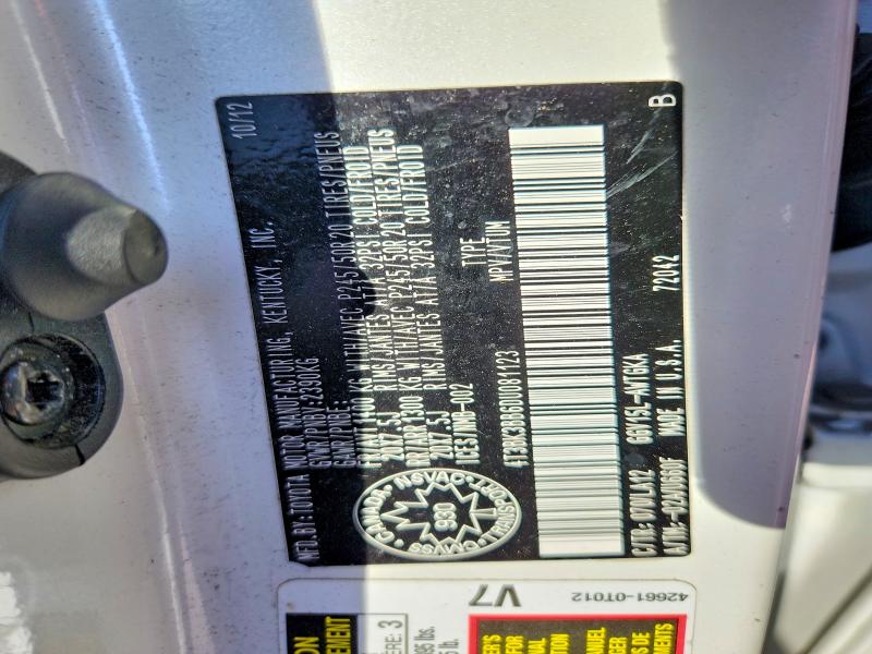 2013 Toyota Venza მანქანა იყიდება აუქციონზე, vin: 4T3BK3BB6DU081123, აუქციონის ნომერი: 61592166