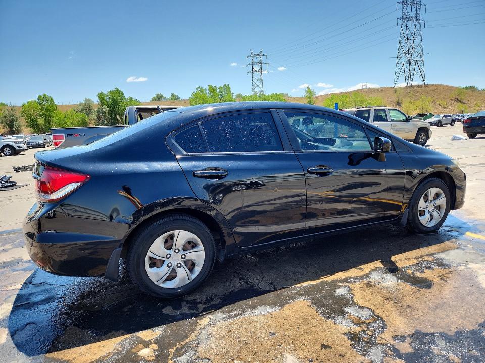 61041296 :رقم المزاد ، 2HGFB2F57EH502334 vin ، 2014 Honda Civic مزاد بيع