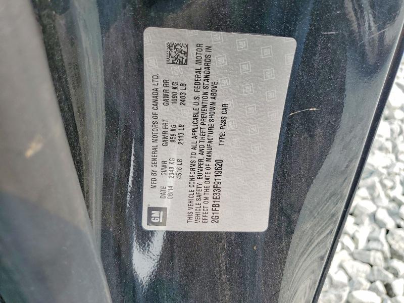 2015 Chevrolet Camaro მანქანა იყიდება აუქციონზე, vin: 2G1FB1E33F9119620, აუქციონის ნომერი: 61367126