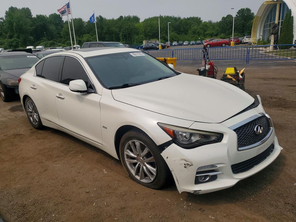 2016 Infiniti Q50 მანქანა იყიდება აუქციონზე, vin: JN1CV7AR0GM252342, აუქციონის ნომერი: 60512206