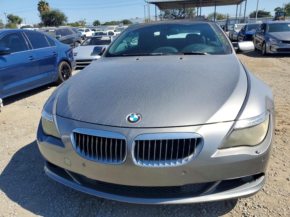 2008 Bmw 650 მანქანა იყიდება აუქციონზე, vin: WBAEB53518CX62605, აუქციონის ნომერი: 60131656