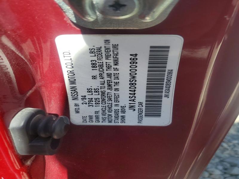 Aukcja sprzedaży 1995 Nissan 240sx, vin: JN1AS44D8SW000964, numer aukcji: 61632966