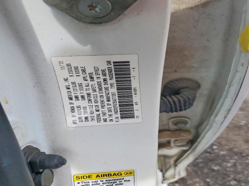 Продаж на аукціоні авто 2014 Honda Accord, vin: 1HGCR2F87EA077267, номер лоту: 62067856