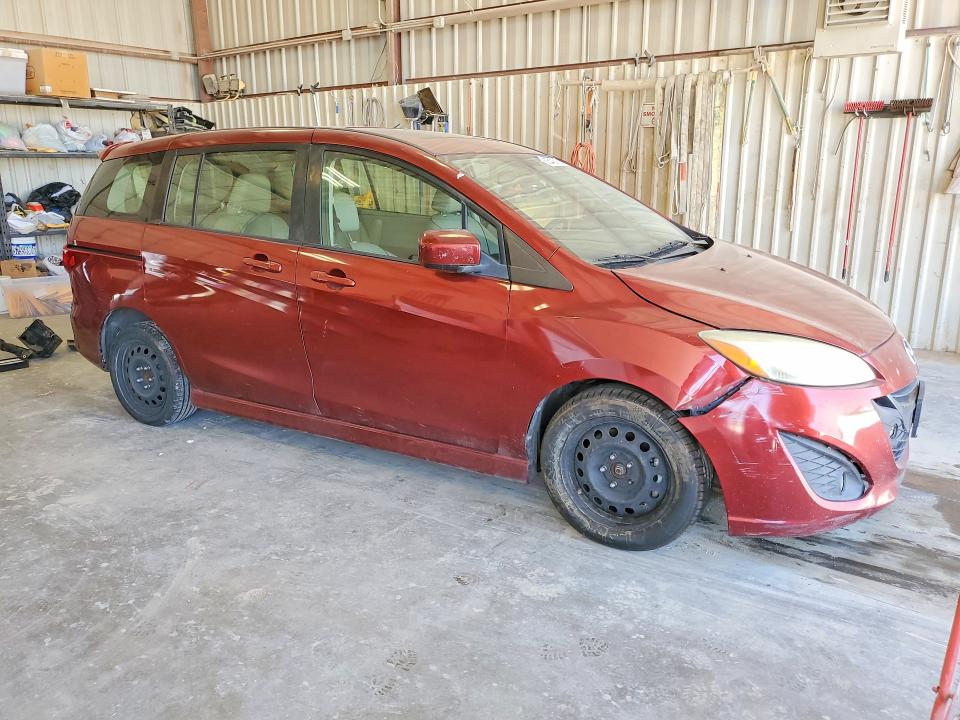 2012 Mazda 5 მანქანა იყიდება აუქციონზე, vin: JM1CW2DL9C0140595, აუქციონის ნომერი: 62540516