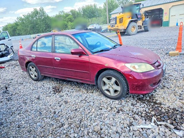 Aukcja sprzedaży 2004 Honda Civic, vin: 2HGES26784H508980, numer aukcji: 62273106