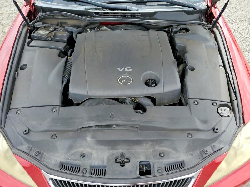 2008 Lexus Is მანქანა იყიდება აუქციონზე, vin: JTHBK262485054888, აუქციონის ნომერი: 61133356