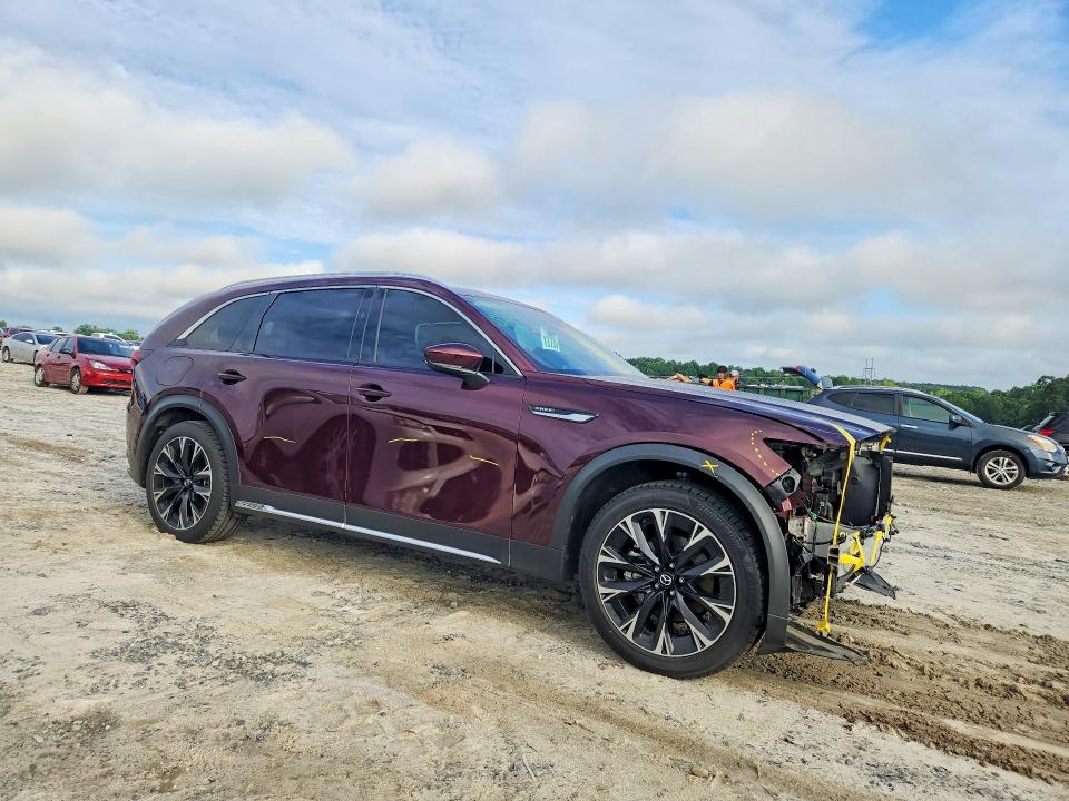61010766 :رقم المزاد ، JM3KKDHA3R1108621 vin ، 2024 Mazda Cx-90 مزاد بيع