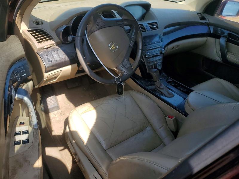 61838956 :رقم المزاد ، 2HNYD28459H502452 vin ، 2009 Acura Mdx مزاد بيع