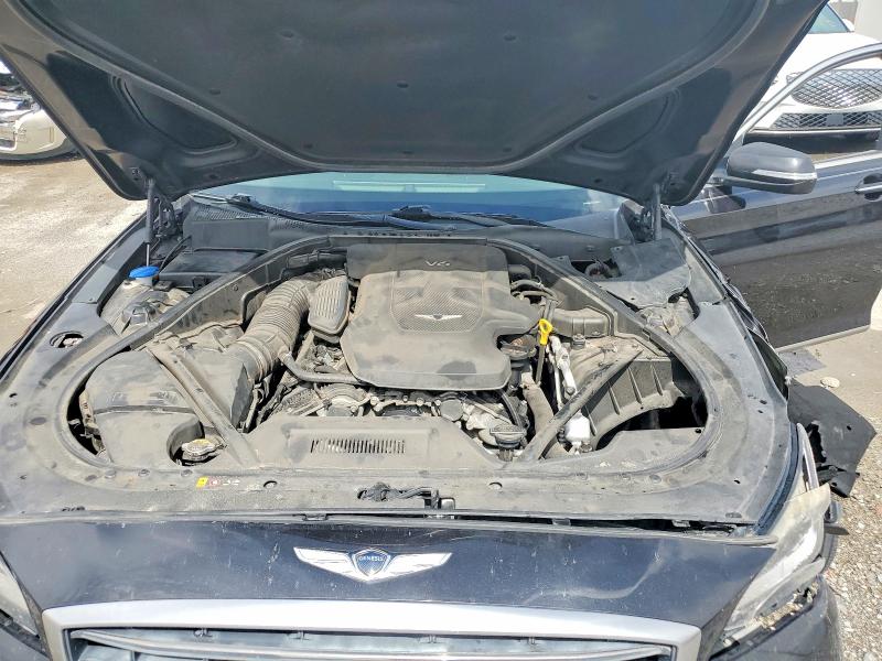 2018 Genesis G80 მანქანა იყიდება აუქციონზე, vin: KMHGN4JE0JU248644, აუქციონის ნომერი: 61583866