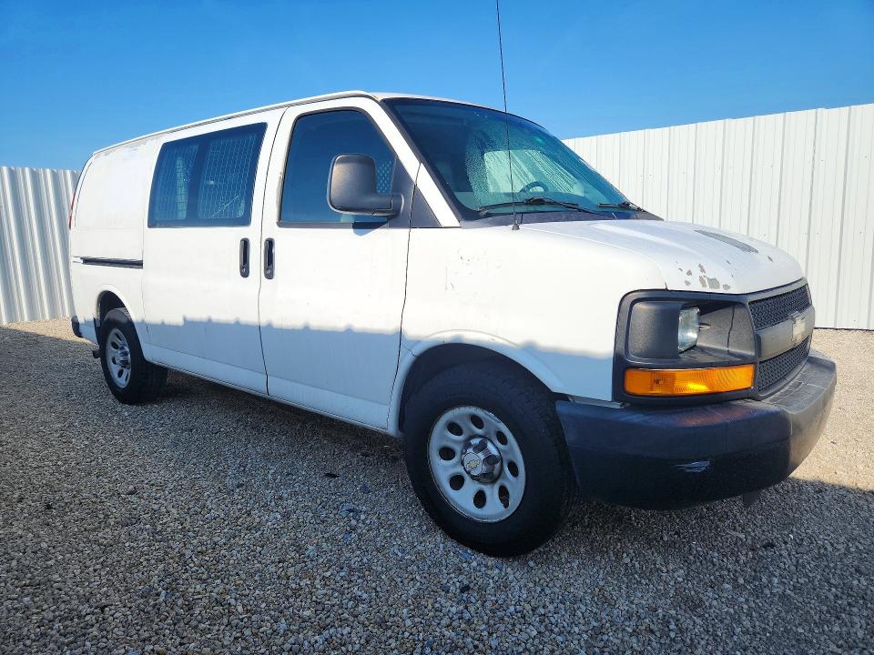 2012 Chevrolet Express G1500 მანქანა იყიდება აუქციონზე, vin: 1GCSGAFX5C1139635, აუქციონის ნომერი: 56709396