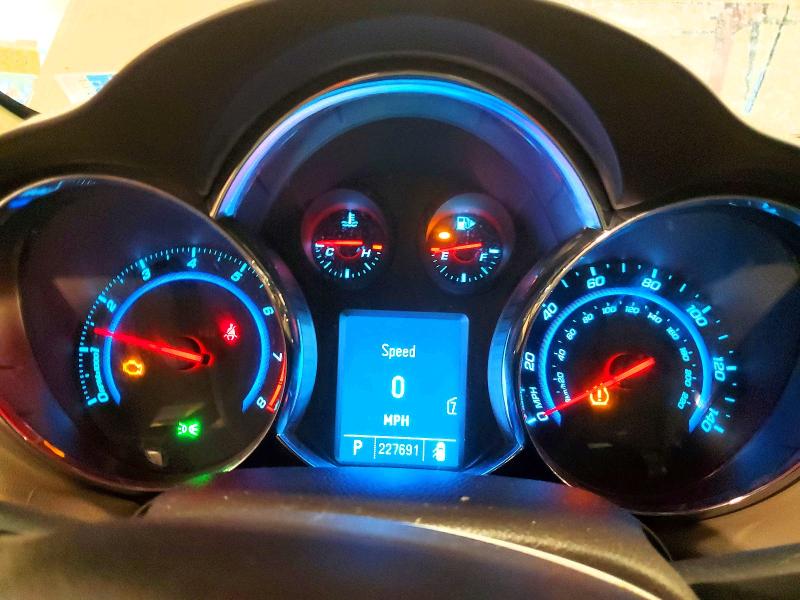2011 Chevrolet Cruze მანქანა იყიდება აუქციონზე, vin: 1G1PH5S90B7179952, აუქციონის ნომერი: 61528816