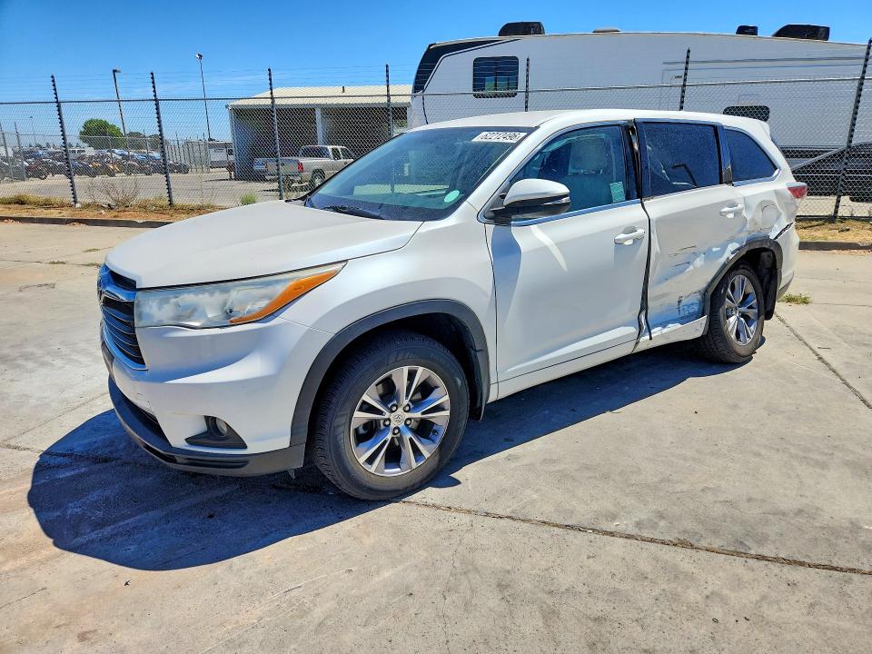 62212496 :رقم المزاد ، 5TDBKRFH1ES061706 vin ، 2014 Toyota Highlander مزاد بيع