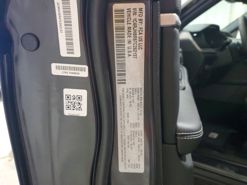 60293146 :رقم المزاد ، 1C4RJHBR6TC262137 vin ، 2026 Jeep Grand Cherokee مزاد بيع