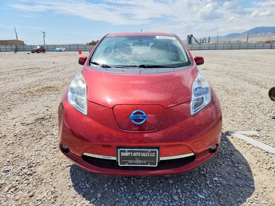 2012 Nissan Leaf მანქანა იყიდება აუქციონზე, vin: JN1AZ0CP6CT018480, აუქციონის ნომერი: 62688066
