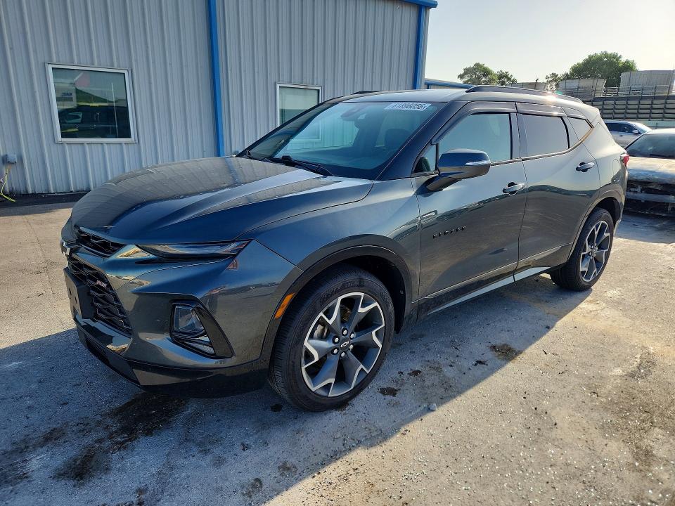 61896056 :رقم المزاد ، 3GNKBJRS7KS666806 vin ، 2019 Chevrolet Blazer مزاد بيع