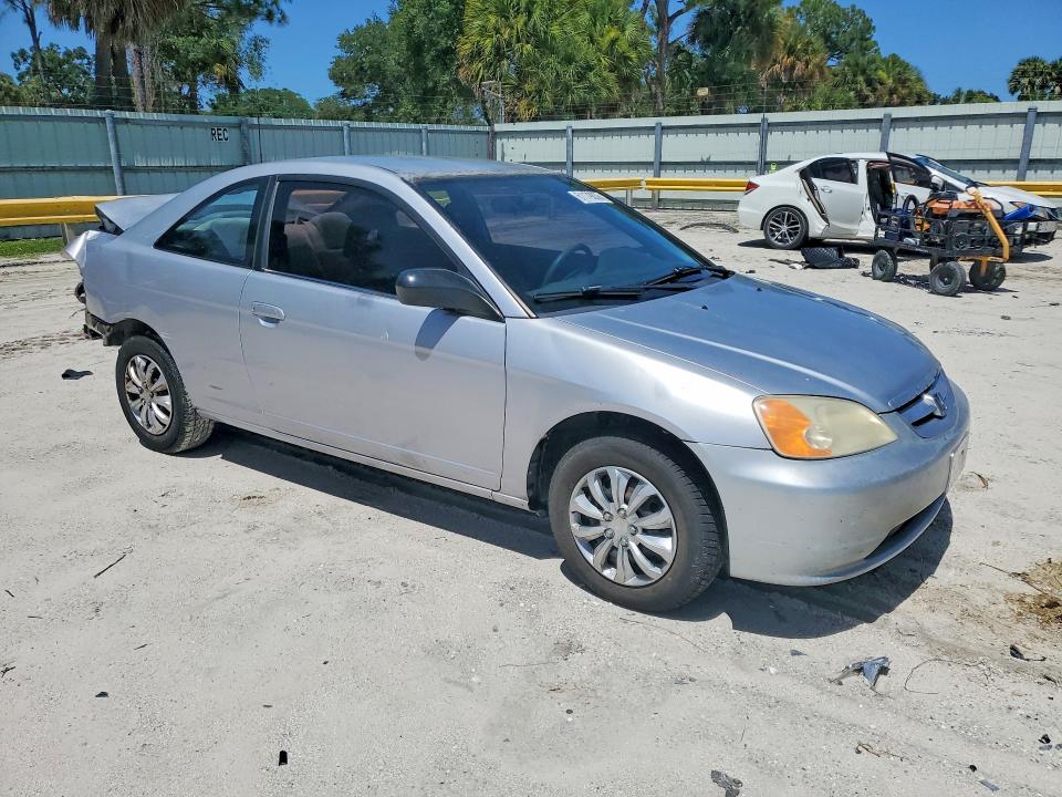 2002 Honda Civic მანქანა იყიდება აუქციონზე, vin: 1HGEM21522L031575, აუქციონის ნომერი: 61179836