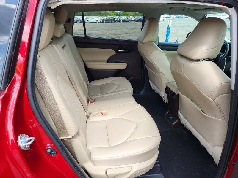 Aukcja sprzedaży 2021 Toyota Highlander, vin: 5TDGZRBH4MS532995, numer aukcji: 62578776
