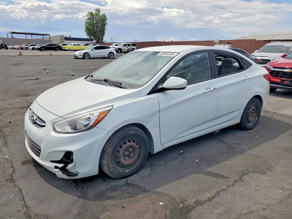 60805536 :رقم المزاد ، KMHCT4AE9HU200204 vin ، 2017 Hyundai Accent مزاد بيع