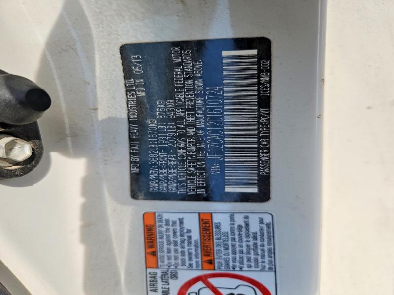 Продажа на аукционе авто 2013 Subaru Brz, vin: JF1ZCAC12D1610724, номер лота: 60454306