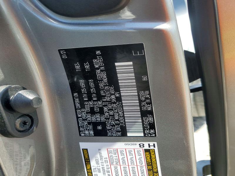 Aukcja sprzedaży 2021 Lexus Rx, vin: JTJHZKFA6M2031572, numer aukcji: 62395066