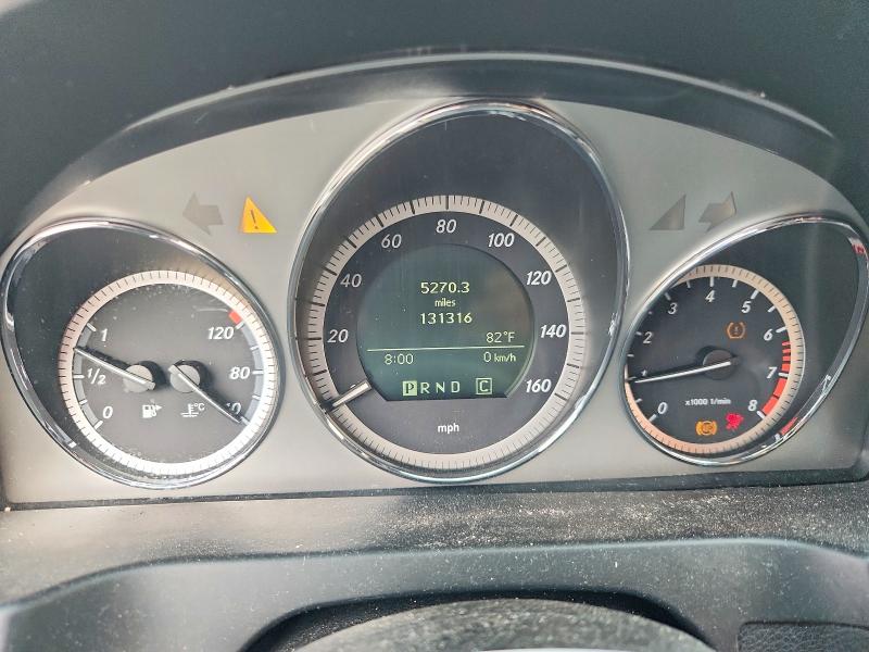 2010 Mercedes-benz C მანქანა იყიდება აუქციონზე, vin: WDDGF5GB7AR117207, აუქციონის ნომერი: 61012626