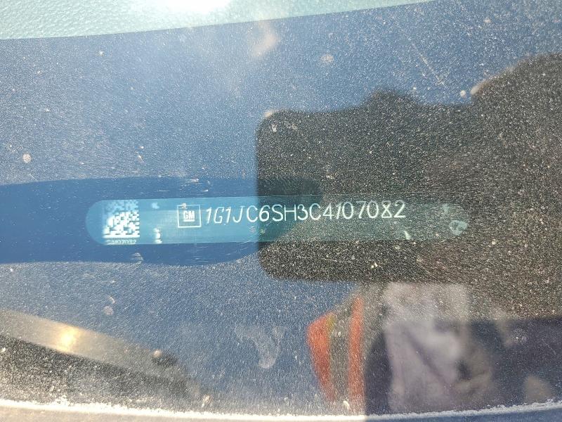 Aukcja sprzedaży 2012 Chevrolet Sonic, vin: 1G1JC6SH3C4107082, numer aukcji: 61241146