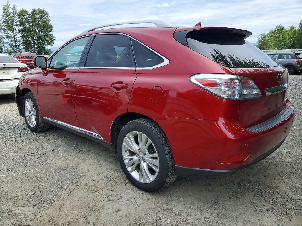 60153926 :رقم المزاد ، JTJBC1BA7B2037434 vin ، 2011 Lexus Rx مزاد بيع